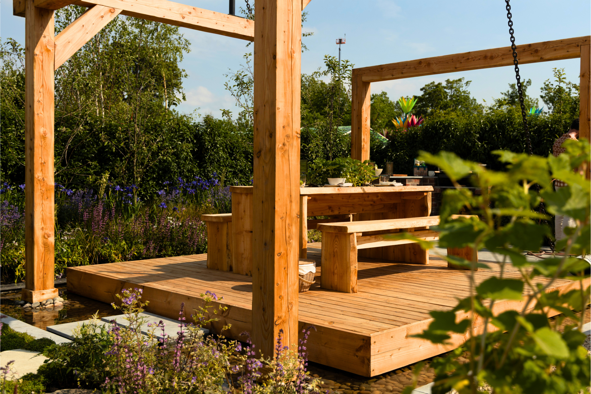 Where Trust Takes Root Silver Medal-winning show garden at Bord Bia Bloom 2026 by SAS Landscapes Ltd
