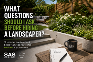 Hiring a landscaper